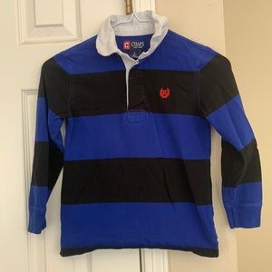 Chaps Boys Size 6 Long Sleeved Polo